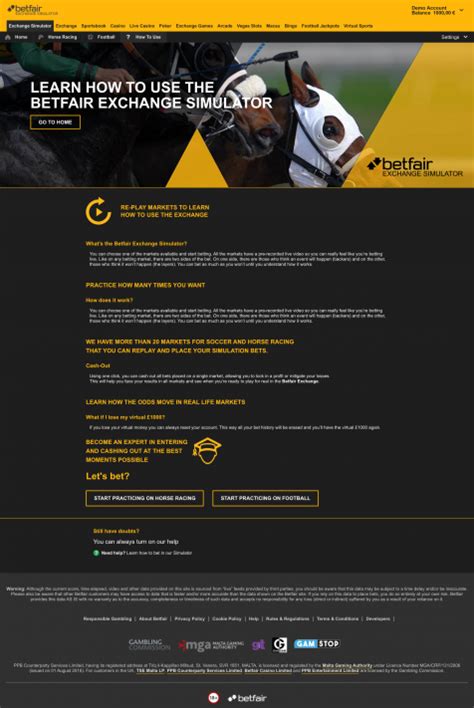 betfair official site.